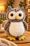 PLS10022 ASORTİ BAYKUŞ  PELUŞ