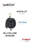  Bisiklet İç Lastiği 26x1.75x2.00