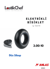 Elektrikli Bisiklet İç Lastik 3.00-10
