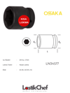 Osaka 17 mm 3/4  Lokma