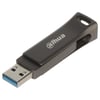 Dahua 128GB OTG USB3.2 Metal USB Bellek P629 Titan Gri