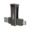 Dahua 128GB OTG USB3.2 Metal USB Bellek P629 Titan Gri