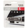 Dahua 128GB OTG USB3.2 Metal USB Bellek P629 Titan Gri
