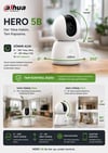 Dahua Hero 5B Akıllı Kamera - 5MP Akıllı Wifi Kamera 360' Kablosuz Ev Kamerası (Dahua Türkiye Garantili)