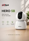 Dahua Hero 5B Akıllı Kamera - 5MP Akıllı Wifi Kamera 360' Kablosuz Ev Kamerası (Dahua Türkiye Garantili)