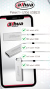 Dahua U106 Metal USB Flash Bellek Paketi - Paket 1