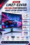 DHI-LM27-E241B IPS 27 inç 240 Hz 1920 (H) × 1080 (V) Çözünürlük 0,5 MS Gaming Monitör