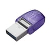 Duo 256GB OTG TypeC DataTraveler MicroDuo 3C 200MB/sn Dual USB TypeA + TypeC Flash Bellek DTDUO3CG3/256