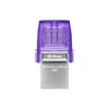 Duo 64GB DataTraveler MicroDuo 3C 200MB/sn Dual USB TypeA + TypeC Flash Bellek DTDUO3CG3/64