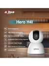 Hero H4I 4MP– 360° Hareketli, Gece Görüşlü, Akıllı Takipli Güvenlik Kamerası