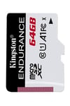 Kingston High Endurance 64GB Micro SD 95MB/S UHS-I / SDCE/64GB