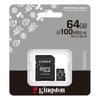Kingston SDCIT2/64GB microSDHC Industrial C10 A1 pSLC Ca