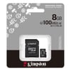 Kingston SDCIT2/8GB microSDHC Industrial C10 A1 pSLC Ca