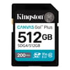 Kingston SDG4/512GB Canvas Go Plus SDXC SD Gen4
