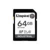 Kingston SDIT/64GB SDHC Industrial -40C to 85C C10