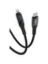 Linktech K680 Safe Dijital Göstergeli Usb-c/type-c 100w Şarj Kablosu