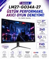 LM27-GO34A 27″ 240Hz 0.03ms 2K QD-OLED HDR400 QHD Gaming (Oyuncu) Monitör