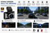 S10 4K G-Sensör Gece Görüş Destekli Döngüsel Kayıt Yapabilen Geniş Açılı Wi-Fi Mobil Uygulamalı Ön ve Arka Çift Araç İçi Kamera (DAHUA TÜRKİYE GARANTİLİ)