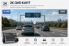 S6 2K 1920P×1080P G-Sensör Gece Görüş Destekli Döngüsel Kayıt Yapabilen Geniş Açılı Mobil Uygulamalı Ön ve Arka Çift Araç İçi Kamera (DAHUA TÜRKİYE GARANTİLİ)