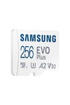 Samsung Evo Plus 256GB MicroSD MB-MC256SA/TR 160 MB/sn Beyaz Hafıza Kartı (Samsung Türkiye Garantili)