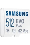 Samsung Evo Plus 512gb Microsd Mb-mc512sa/tr 160 Mb/sn Beyaz Hafıza Kartı ( Türkiye Garantili)