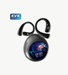 X167 Yapay Zeka Destekli Dokunmatik Ekranlı Bluetooth Kulaklık – 165 Dil Çeviri Özellikli (Siyah)