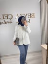 Beyaz Blazer Ceket