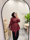 Bordo Kırınkıl ceket