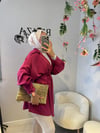 Elira Krep Tasarım Pembe