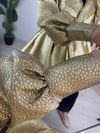 Gold Dokulu Ceket