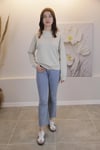 BEJ MODAL SWEATSHİRT