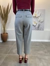 GRİ KEMERLİ HAVUÇ PANTOLON 