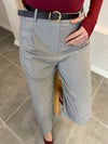 GRİ KEMERLİ HAVUÇ PANTOLON 