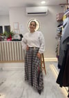 KEMERLİ EKOSE ETEK YIRTMAÇLI