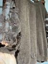 KOLU TÜL ÇİÇEK İŞLEMELİ TRİKO SİYAH