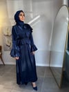 LACİVERT ELBİSE STOK KODU 3401 