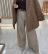 PİLİLİ GENİŞ PAÇA ÇAĞLA PANTOLON