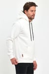 3 İplik Beyaz Oversize Unısex Şardonlu Sweatshirt