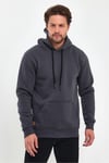 3 İplik Füme Oversize Unısex Şardonlu Sweatshirt