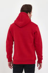 3 İplik Kırmızı Oversize Unısex Şardonlu Sweatshirt