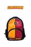 GALATASARAY SARI KIRMIZI SIRT ÇANTASI DERİ