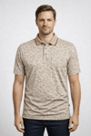 POLO YAKA DESENLİ KISA KOLLU TSHİRT