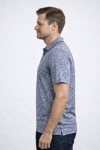 POLO YAKA DESENLİ KISA KOLLU TSHİRT