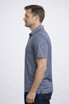 POLO YAKA DESENLİ KISA KOLLU TSHİRT