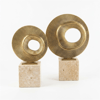 Gold Metal Halka Biblo Seti