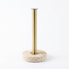 Gold Metal Traverten Havluluk
