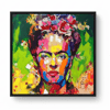 Kanvas Frida Kahlo Pop Art Canlı Renkler