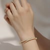 Taşlı Gold Kelepçe