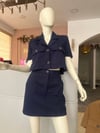 Gabardin Etek Ceket Takım