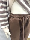 İpli Lastikli Pantolon
